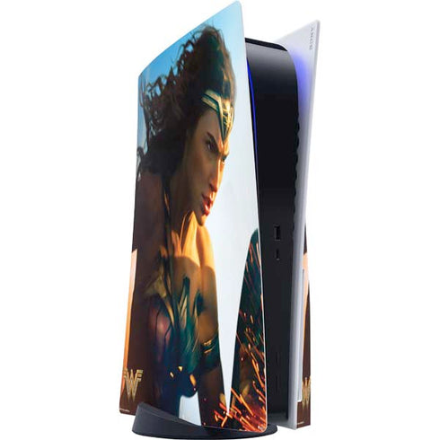 DC Comics Wonder Woman Action Pose Poster PS5 Console Skin