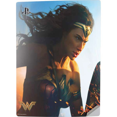 DC Comics Wonder Woman Action Pose Poster PS5 Digital Edition Console Skin