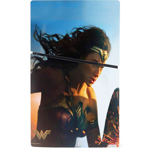 DC Comics Wonder Woman Action Pose Poster PS5 Slim Digital Edition Bundle Skin