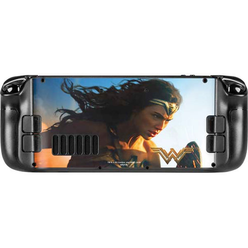 DC Comics Wonder Woman Action Pose Poster Steam Deck Handheld Gaming Computer Skin