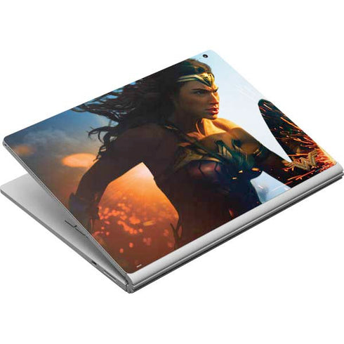 DC Comics Wonder Woman Action Pose Poster Surface Book Skin