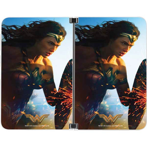 DC Comics Wonder Woman Action Pose Poster Surface Duo Skin