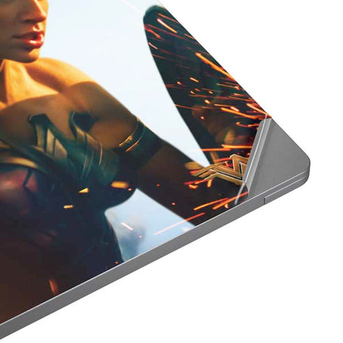 DC Comics Wonder Woman Action Pose Poster Universal Laptop 18in (14.6 x 10.6in) Skin