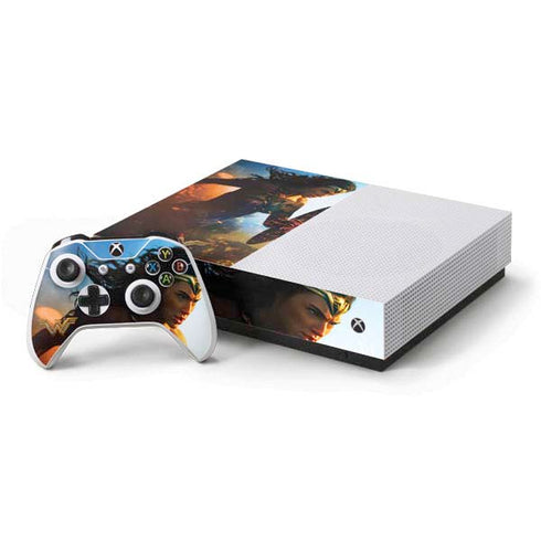 DC Comics Wonder Woman Action Pose Poster Xbox One S All-Digital Edition Bundle Skin