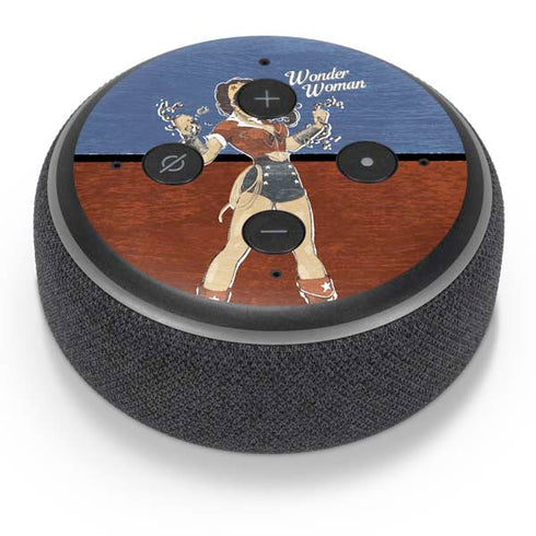 DC Comics Bombshells Wonder Woman Bombshell Amazon Echo Dot Skin