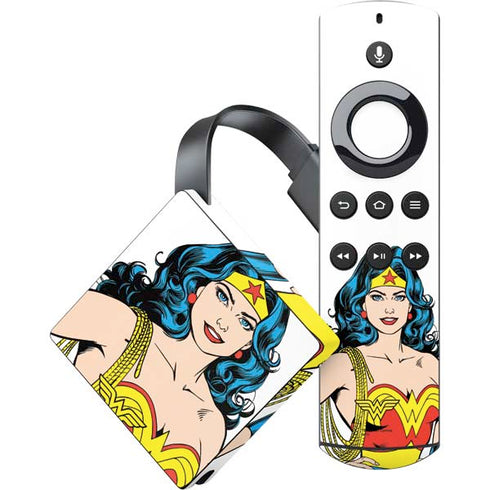 DC Comics Wonder Woman Classic Art Pose Amazon Fire TV Skin