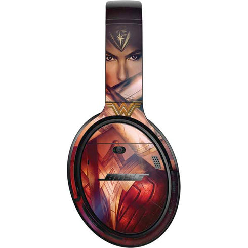 DC Comics Wonder Woman Profile Character Poster Bose QuietComfort 35 Headphones Skin