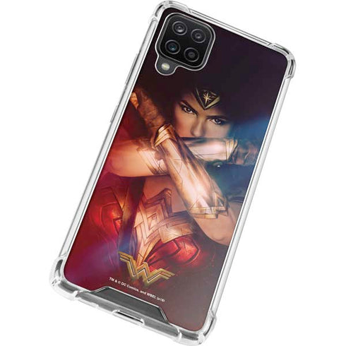 DC Comics Wonder Woman Profile Character Poster Galaxy A12 Clear Case