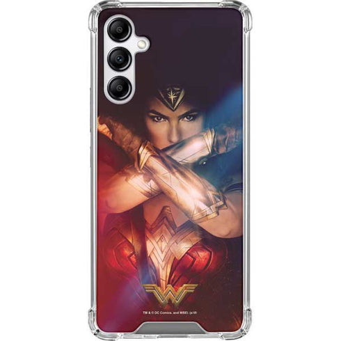 DC Comics Wonder Woman Profile Character Poster Galaxy A14 5G Clear Case