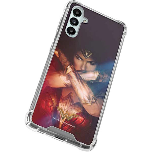 DC Comics Wonder Woman Profile Character Poster Galaxy A15 5G Clear Case