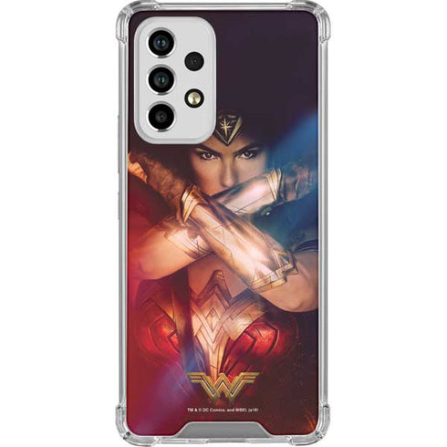 DC Comics Wonder Woman Profile Character Poster Galaxy A53 5G Clear Case