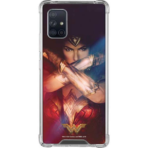 DC Comics Wonder Woman Profile Character Poster Galaxy A71 5G Clear Case