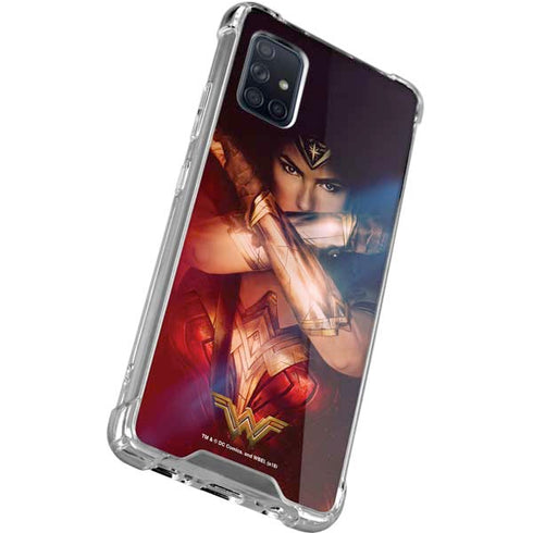 DC Comics Wonder Woman Profile Character Poster Galaxy A71 5G Clear Case