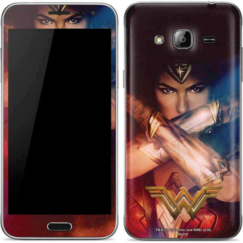 DC Comics Wonder Woman Profile Character Poster Galaxy J3 Skin