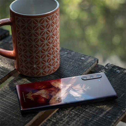 DC Comics Wonder Woman Profile Character Poster Galaxy Note 10 Skin