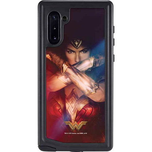 DC Comics Wonder Woman Profile Character Poster Galaxy Note 10 Waterproof Case