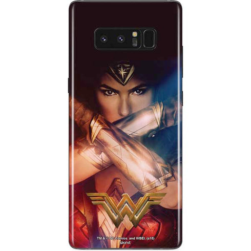DC Comics Wonder Woman Profile Character Poster Galaxy Note 8 Skin