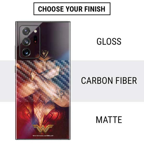 DC Comics Wonder Woman Profile Character Poster Galaxy Note20 Ultra 5G Skin