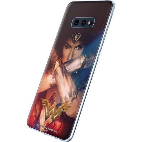 DC Comics Wonder Woman Profile Character Poster Galaxy S10e Skin