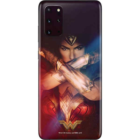DC Comics Wonder Woman Profile Character Poster Galaxy S20 Plus Skin