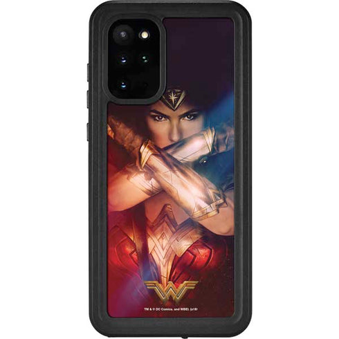 DC Comics Wonder Woman Profile Character Poster Galaxy S20 Plus Waterproof Case