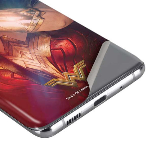 DC Comics Wonder Woman Profile Character Poster Galaxy S20 Skin