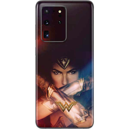 DC Comics Wonder Woman Profile Character Poster Galaxy S20 Ultra 5G Skin