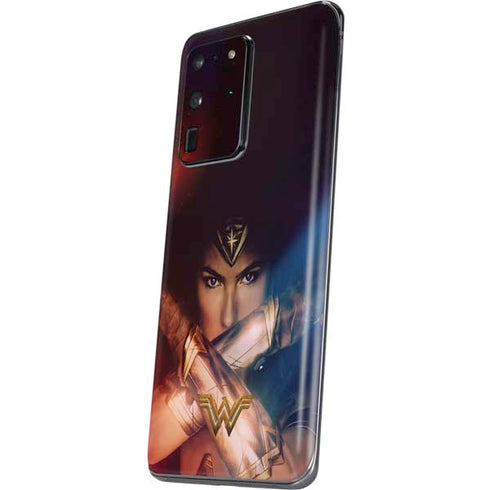 DC Comics Wonder Woman Profile Character Poster Galaxy S20 Ultra 5G Skin