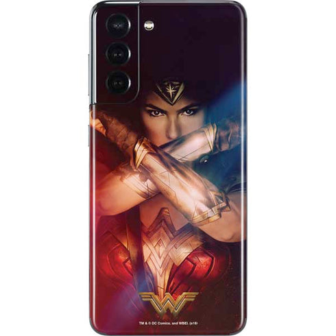 DC Comics Wonder Woman Profile Character Poster Galaxy S21 5G Skin