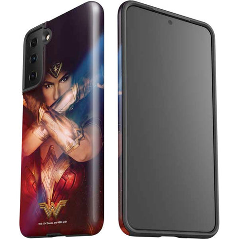 DC Comics Wonder Woman Profile Character Poster Galaxy S21 FE Pro Case