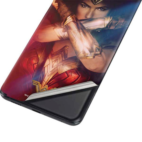 DC Comics Wonder Woman Profile Character Poster Galaxy S21 Plus 5G Skin