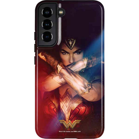 DC Comics Wonder Woman Profile Character Poster Galaxy S22 Plus Pro Case