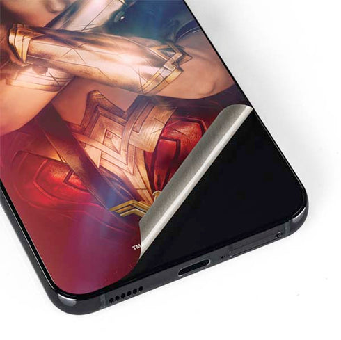 DC Comics Wonder Woman Profile Character Poster Galaxy S22 Plus Skin