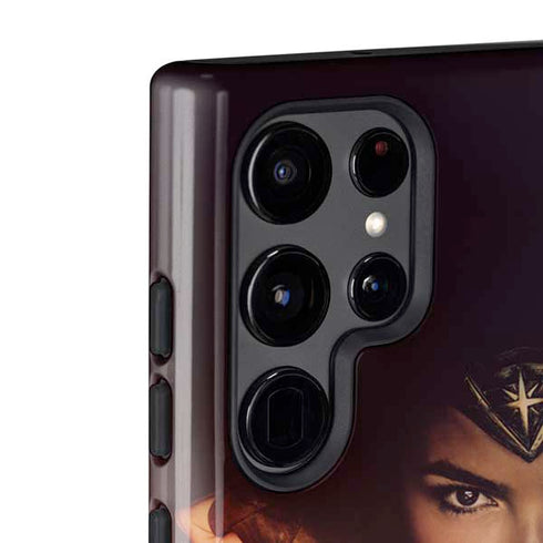 DC Comics Wonder Woman Profile Character Poster Galaxy S22 Ultra Pro Case