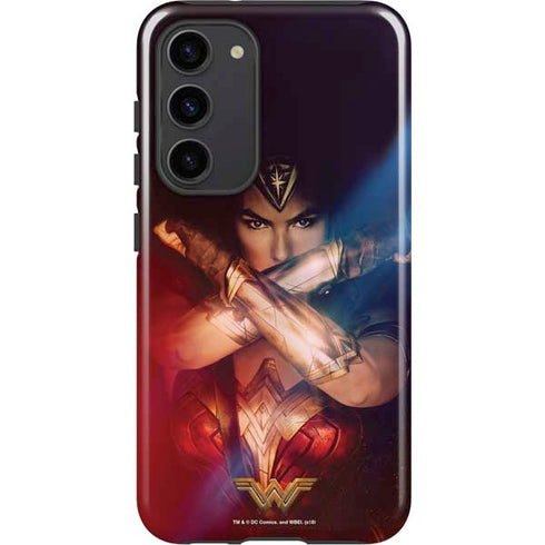 DC Comics Wonder Woman Profile Character Poster Galaxy S23 Plus Pro Case