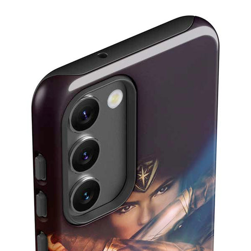 DC Comics Wonder Woman Profile Character Poster Galaxy S23 Plus Pro Case