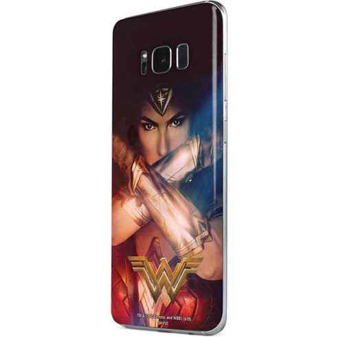 DC Comics Wonder Woman Profile Character Poster Galaxy S8 Skin
