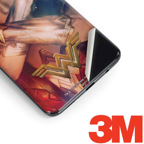DC Comics Wonder Woman Profile Character Poster Galaxy S9 Plus Skin