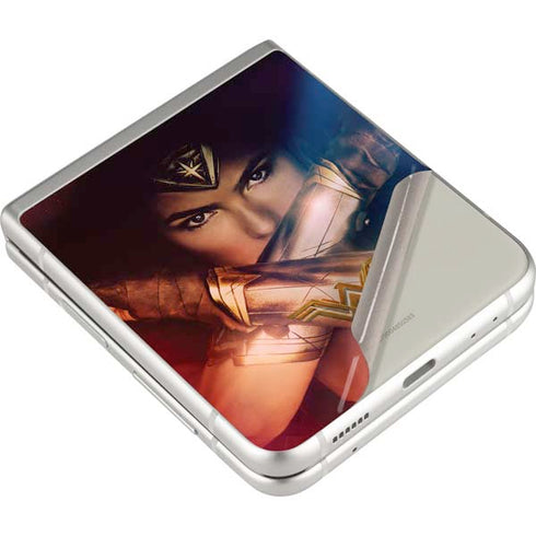 DC Comics Wonder Woman Profile Character Poster Galaxy Z Flip3 5G Skin