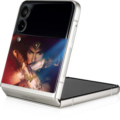 DC Comics Wonder Woman Profile Character Poster Galaxy Z Flip3 5G Skin