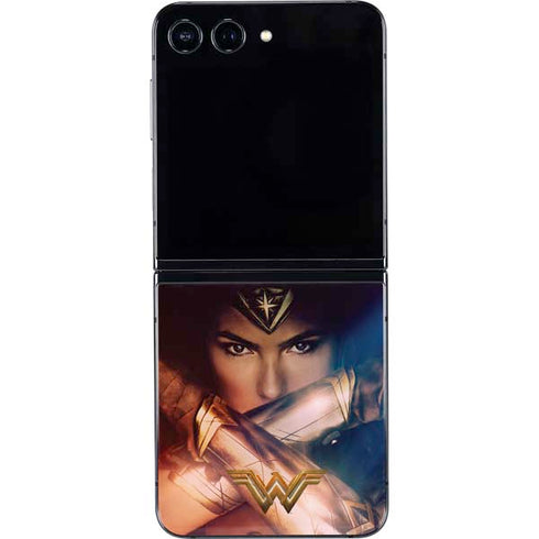 DC Comics Wonder Woman Profile Character Poster Galaxy Z Flip5 5G Skin