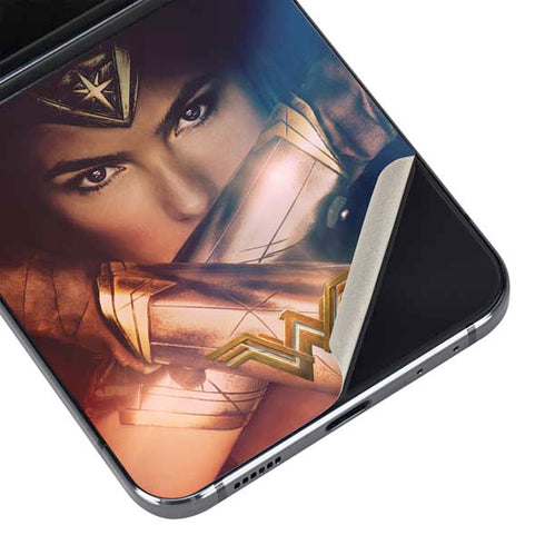 DC Comics Wonder Woman Profile Character Poster Galaxy Z Flip5 5G Skin