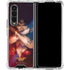 DC Comics Wonder Woman Profile Character Poster Galaxy Z Fold4 5G Clear Case