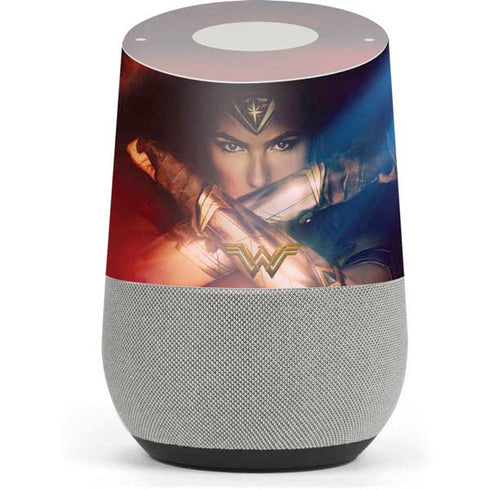 DC Comics Wonder Woman Profile Character Poster Google Home Skin