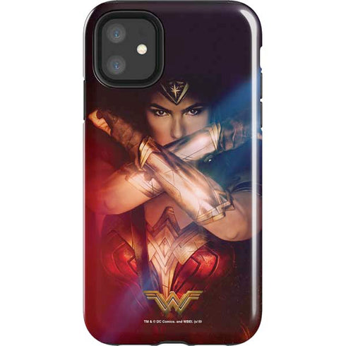 DC Comics Wonder Woman Profile Character Poster iPhone 11 Impact Case