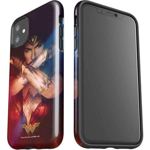 DC Comics Wonder Woman Profile Character Poster iPhone 11 Impact Case