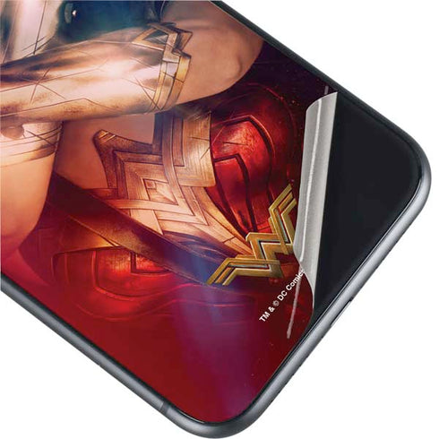 DC Comics Wonder Woman Profile Character Poster iPhone 11 Skin