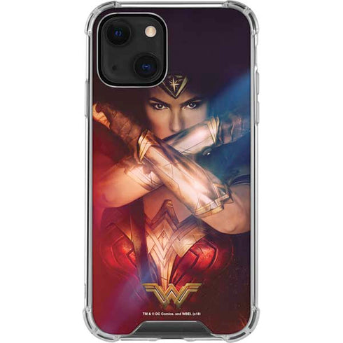 DC Comics Wonder Woman Profile Character Poster iPhone 14 Clear Case