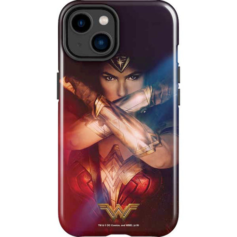 DC Comics Wonder Woman Profile Character Poster iPhone 15 Plus Impact Case