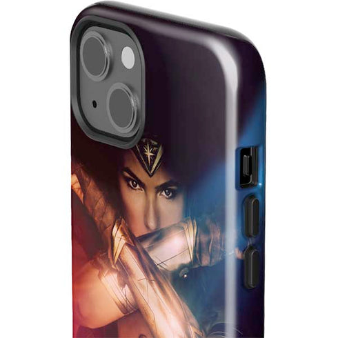 DC Comics Wonder Woman Profile Character Poster iPhone 15 Impact Case